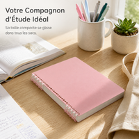 A5/B5 Detachable Coil Notebook with PP Cover, Thickened 60-Sheet Journal for Students