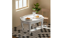 Mini Table Wooden Mini Coffee Table Smooth Surface Miniature Furniture for Photo Photography
