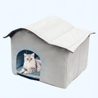 Air-Conditioned Cat House Indoor Outdoor Use Cooling Cat House for Dogs