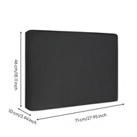 Display Dust Cover Silver-Coated Full Coverage Display Cover Double-Stitched Computer Screen Dust Sleeve