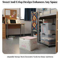 foldable Clothes Box Large Capacity Closet Organizer Lidded for Moving House