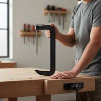 Extended Throat G Clamp Woodworking Extended Throat C-Shaped Clamp Heat Treated