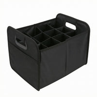 Twelve Bottle Grape Beverage Carrier Open Top 12 Compartment Bottle Box Cutout Handles