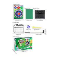 Indoor & Outdoor Play Sticky Ball Golf Target Game Great Gift Idea Golf Target Mat Game for Family, Party