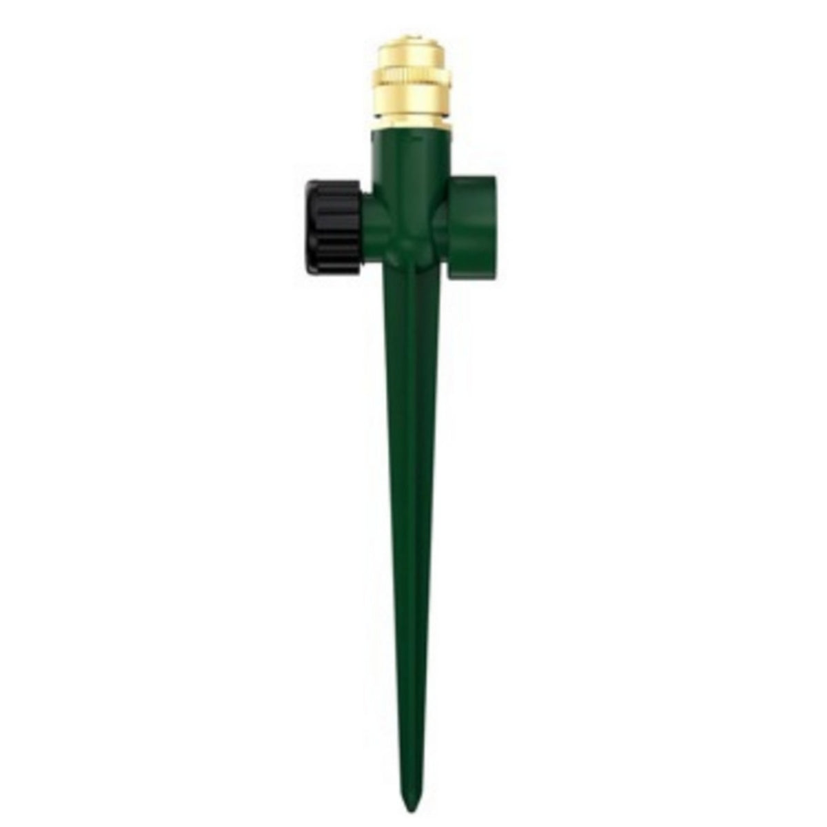 Sprinkler with Brass Head Compact Spike Sprinkler Upright for Lawn Irrigation