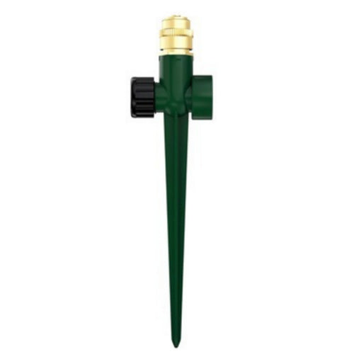 Sprinkler with Brass Head Compact Spike Sprinkler Upright for Lawn Irrigation