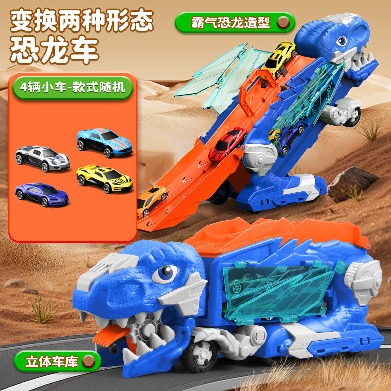 Blue / with 4 Cars