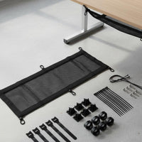 Under Desk Cable Management Net Long-Lasting Material Under Table Cord Organizer