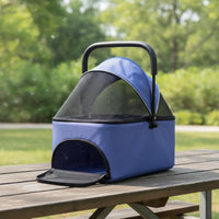 Foldable Pet Travel Carrier Scratch Resistant Airline Pet Carrier Waterproof