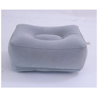 Inflatable Footrest Leg Rest for Car, Office, Travel, and Airplane Use