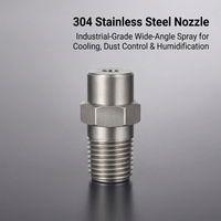 Wide Angle Industrial Spray Head, Solid Cone Spraying Nozzle Tips, Stainless Steel Nozzle for Cleani - Image 2