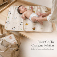 Waterproof Reusable Baby Diaper Changing Pad Breathable Urine Mat for Crib & Bed