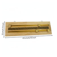Wooden Billiard Scoreboard Wood Game Accessory Equipment Sports Accessory