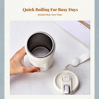 Travel Kettle Small Stainless Steel Office Keep Warm