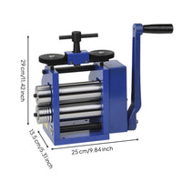 Manual Rolling Mill High Hardness Rollers Jewelry Press Machine Multi-Function