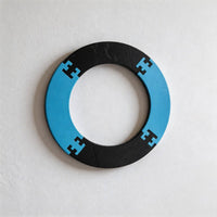 EVA Dartboard Surround Rings Universal Fit Throwing Board Protector Surround Shock Absorbing Throwing Board Wall Protector for Bar