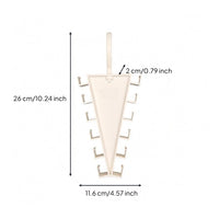 V-Shaped Hanging Rack Flat Panel Triangular Hook Rack Smooth Finish