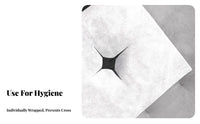 Hygienic Spa Bed Hole Towel Thickened Disposable Massage Face Towel Soft and Breathable for Estheticians, Beauty Salons, Spas
