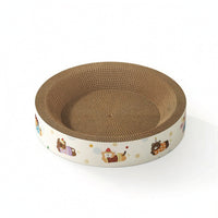 Cat Scratcher Bed Recyclable Scratcher Bowl Safe for Living Room, Cats, Kittens