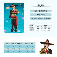 厂家现货dayofthedead节日民族服墨西哥亡灵节服装万圣节cos服装