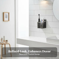 Adhesive Toothbrush Holder toolclutterand clutter-and damage-uncluttered of charge installation Washstand organizer multifunctional