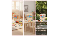 Wooden Toy Tool Set Colorful Wooden Educational Children Construction Set for Preschoolers
