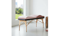 Portable Foldable Massage Table Cushion High Resilience Sponge Ergonomic Massage Mattress Pressure Balancing Contoured Body Support Cushion Soft Velvet Textile for Chiropractors, Chiropractic Facility