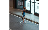 Cheongsam Woman Miniature Chinese Style 1:64 Scale Woman Figure   Detailed Resin People Model for Hobbyists, Collectors