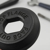 Tool Bolt Kit Hexagonal Openings Black Flange Hardware Dark Finish