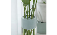 3 Pieces Multi-Hole Flower Stem Holder Upright Flower Frog Neat Floral Arranger Stable for Florists, Hobbyists, Vase, Table Displays