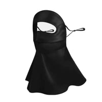 Full-Face Silk Mask Ear Loops Silk Face Covering Double-Layer