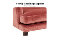 French design Curved plush fabric Sofa Plush Comfort Living Room Furniture firm support Sponge Upholstered Couch Easy Assembly for Interior Designers, Design aficionados, Homeowners, Showroom, Lounge Area, Spacious Apartment, Office