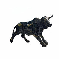 Wall Street Bull Figurine Artistic Design Bull Statue Gift Box Included Home Decor