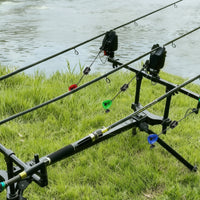 Visual Fishing Bite Alarm with LED Light Sensitive Fishing Rod Bite Alarm Sturdy Gear Lightweight for Beginners