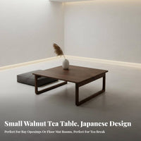 Foldable Lap Tray Japanese and Aesthetics Low Table Space-Saving Design Adaptable for Adults, Kids, Bay Bay, Small Areas