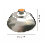 Stainless Steel Dome Lid Long-Lasting Stainless Steel Melting Dome Heavy-Duty