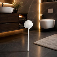 Soft Toilet Brush Easy to Drain Moisture Water Toilet Brush for Hotel, Bathroom