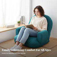 Adjustable Spinerest Lounger Ergonomic Spine Assistance Adjustable Chaise Lounge Cushiony Paddinging Sturdy Steel Frame