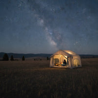Inflatable Tent Waterproof Cabin Tent Oxford Material for Campers, Families, Camping, Weekend Getaways