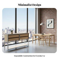 sleekslim Shelf and Drawer single Floor-Standing Storage Cabinet flexible