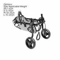 Disabled Pet Wheelchair Lightweight Rear Leg Dog Wheelchair Long-Lasting