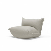 Asymmetrical Upholstered Armchair Nordic Aesthetic Lounge Chair Statement Piece Ergonomic Comfort for Readers, Homeowners