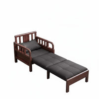 Extendable Single Sofa Bed Multi-Functional Pull-Expandable Single Bed Two-in-oneUse Space-Saving Design for Apartment Dwellers