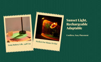 Rechargeable Sunset LED Table Lamp