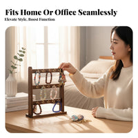 Keychain Stand Rectangular Display Rack  Home Storage