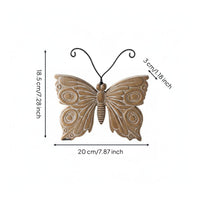 Wooden Flutterby Decor Sturdy Carved Flutterby Decoration