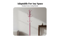 Standing Coat Rack Marble Base Standing Coat Hanger Multi-Hook Metal Garment Stand for Homeowners, Professionals, Living Room, Bedroom, Entryway