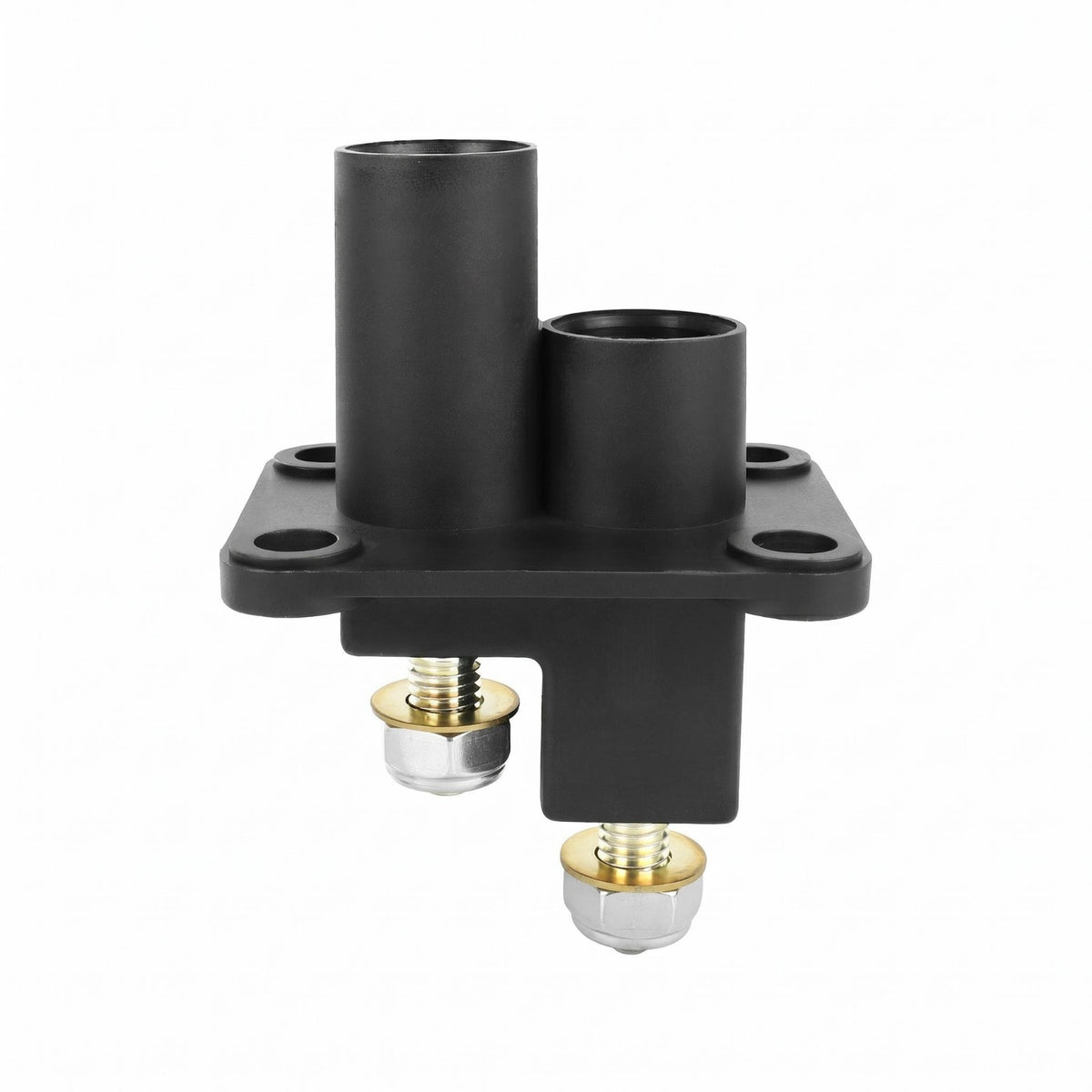 2-Pole Connector Socket Heavy Duty for Car Wiring, Towed Vehicle Connection