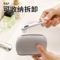 3-in-1 Cleaning Brush Set Multi-Functional Gap Brush Kitchen Countertop Cleaning Squeegee Cleaning Tool