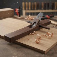 Ebony Wood Plane Easy Assembly Manual Push Planer for Beginners